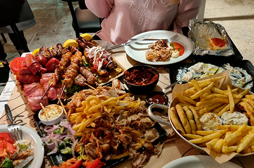 Feast in Piraeus